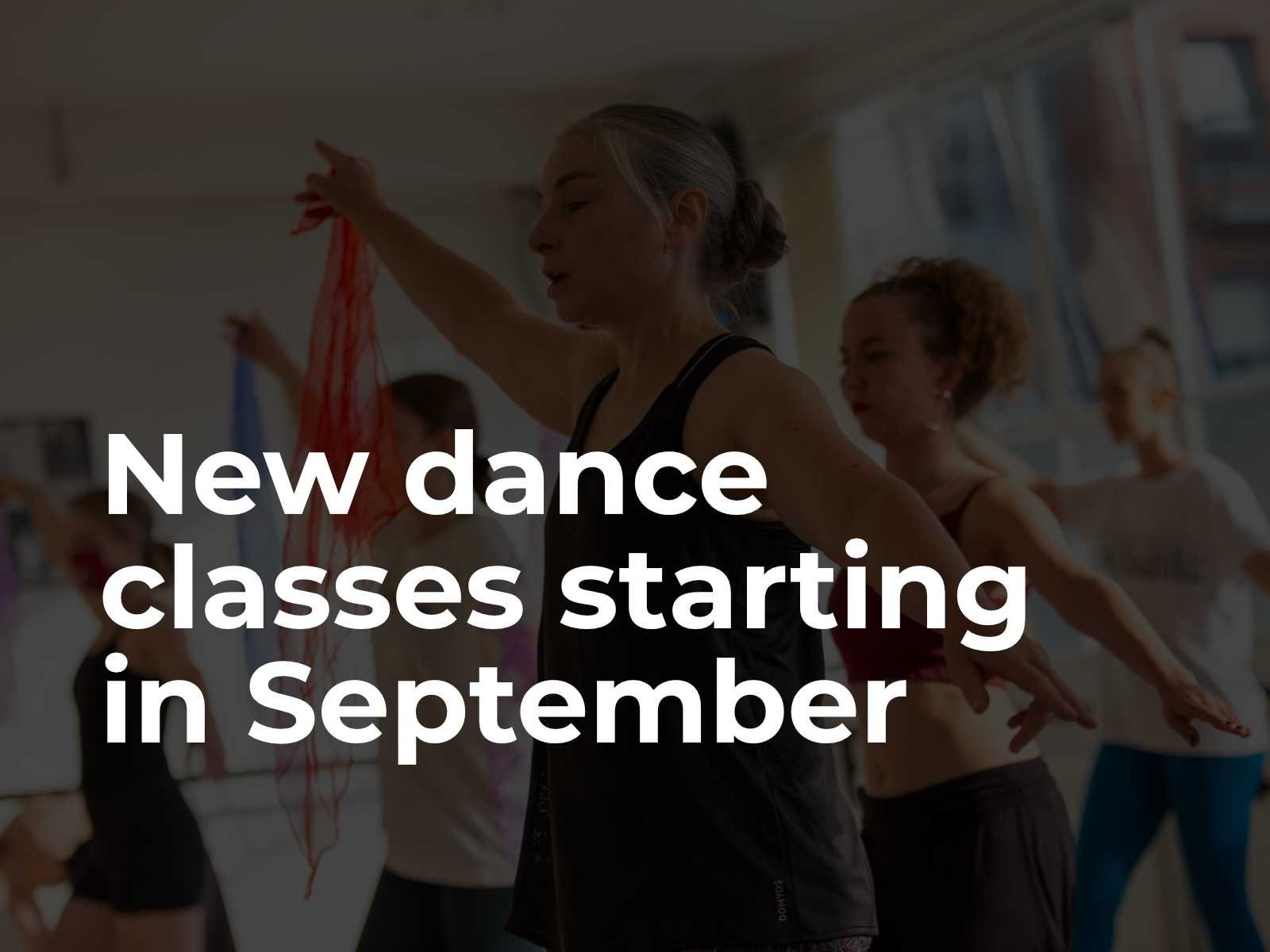 New dance classes in Sheffield from September